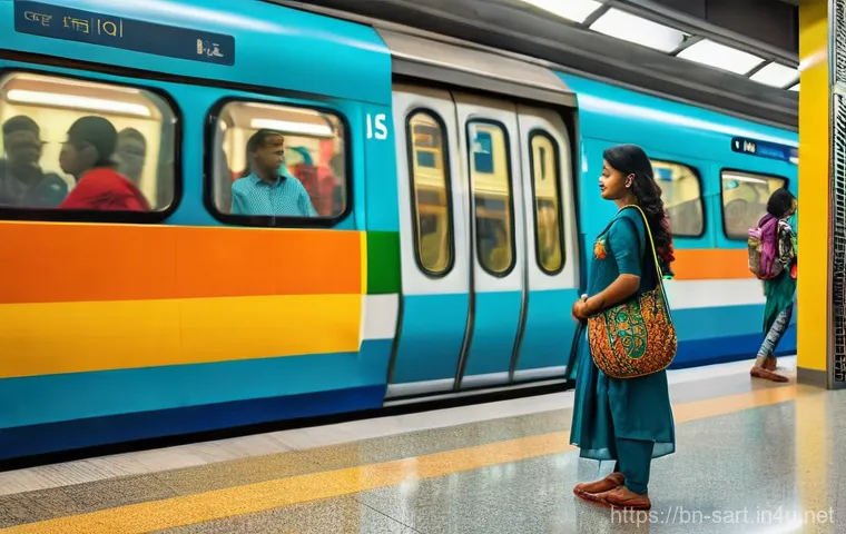 지하철 예술과 환경 - **Prompt 1: A Vibrant Urban Oasis in Dhaka Metro**
    "A stunning, high-resolution, wide-angle shot...
