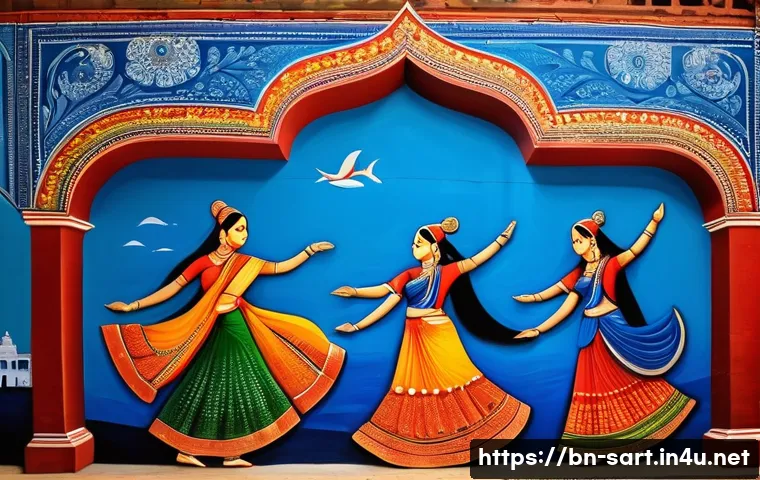 지하철 벽화 디자인 - A vibrant metro station wall painting reflecting Bengali cultural heritage, featuring detailed depic...